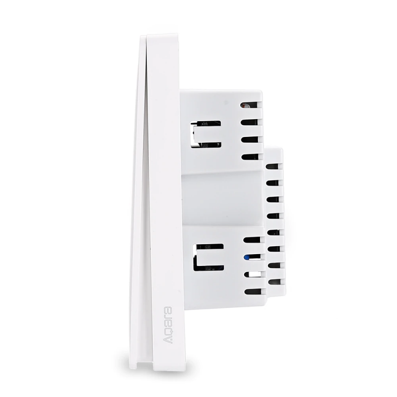 Zigbee D1 Wall Switch with 2 Buttons, no NEUTRAL wire