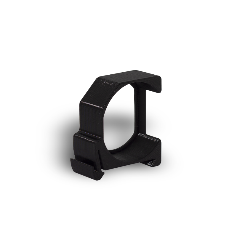 Support Rail DIN Pour Shelly 1 / 1PM - Bracket Rouge, Compatible Rail 35 Mm, Fabrication Allemande En PETG